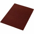 Global Industrial 14in x 20in EcoPrep inEPPin Chemical Free Stripping Pad, Maroon, 10PK 641307MR